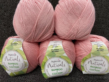 fabric shack knitting crochet knit wool yarn stylecraft natural naturals bamboo and cotton blossom pink 7167