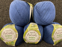 fabric shack knitting crochet knit wool yarn stylecraft natural naturals bamboo and cotton dark blue indigo 7152