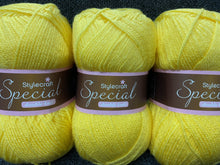fabric shack knitting crochet knit wool yarn stylecraft special dk double knit citron 1263