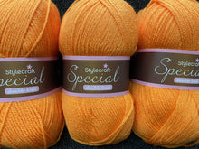fabric shack knitting crochet knit wool yarn stylecraft special dk double knit clementine orange 1853