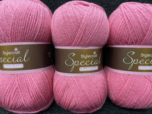 fabric shack knitting crochet knit wool yarn stylecraft special dk double knit fondant pink 1241