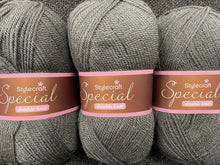 fabric shack knitting crochet knit wool yarn stylecraft special dk double knit graphite grey 1063