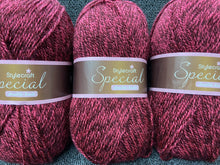 fabric shack knitting crochet knit wool yarn stylecraft special dk double knit peony red 1127