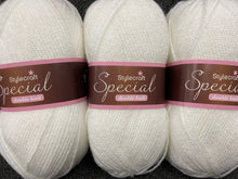 fabric shack knitting crochet knit wool yarn stylecraft special dk double knit white 1001