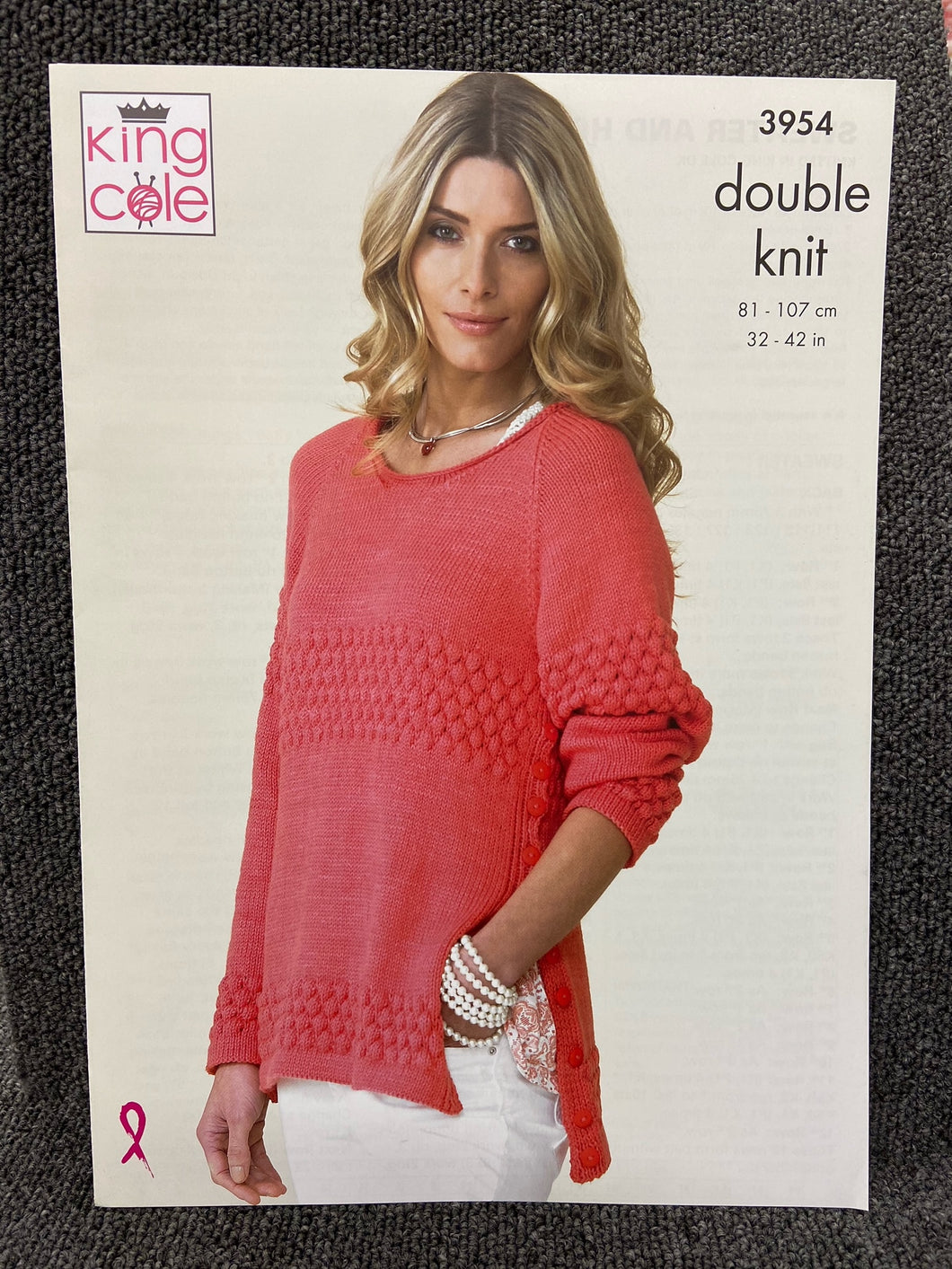 Knitting patterns ladies on sale jumpers double knit