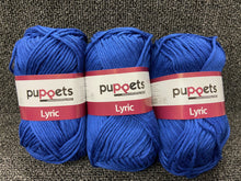 fabric shack knitting knit crochet wool yarn cotton puppets number no 8 lyric 50g 70m dark blue 5011