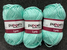 fabric shack knitting knit crochet wool yarn cotton puppets number no 8 lyric 50g 70m pale aqua 0385