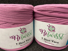 fabric shack knitting knit crochet wool yarn james c brett retwisst retwist t shirt t-shirt upcycled recycled rs03 rose pink