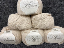 fabric shack knitting knit crochet wool yarn king cole baby alpaca 50g double knit dk fawn 501