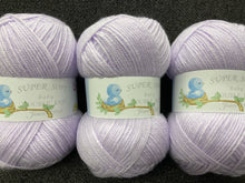 fabric shack knitting knit knitting crochet wool yarn james c brett baby babies lilac bb3