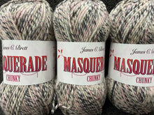 fabric shack knitting knit knitting crochet wool yarn james c brett masquerade chunky pink grey MQ6