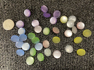fabric shack sewing dressmaking baby knitting clothes button shank 11mm various colours