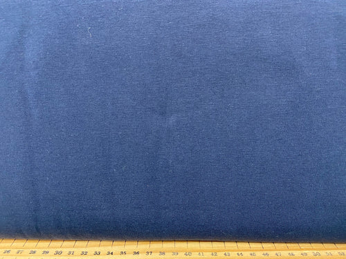 fabric shack sewing dressmaking clothes making t-shirt jersey stretch plain navy blue