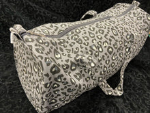 fabric shack sewing quilting knitting knit yarn wool hobbygift hobby gift knitting bag leopard print grey
