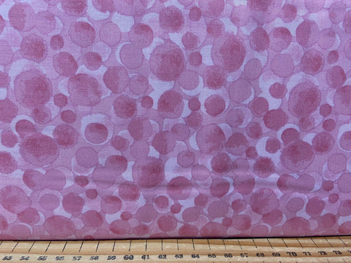 fabric shack sewing quilting sew fat quarter cotton patchwork quilt lewis & and irene bumbleberries plaster pink 249