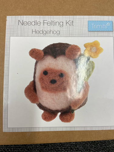 Trimits Needle Felting Kit Hedgehog
