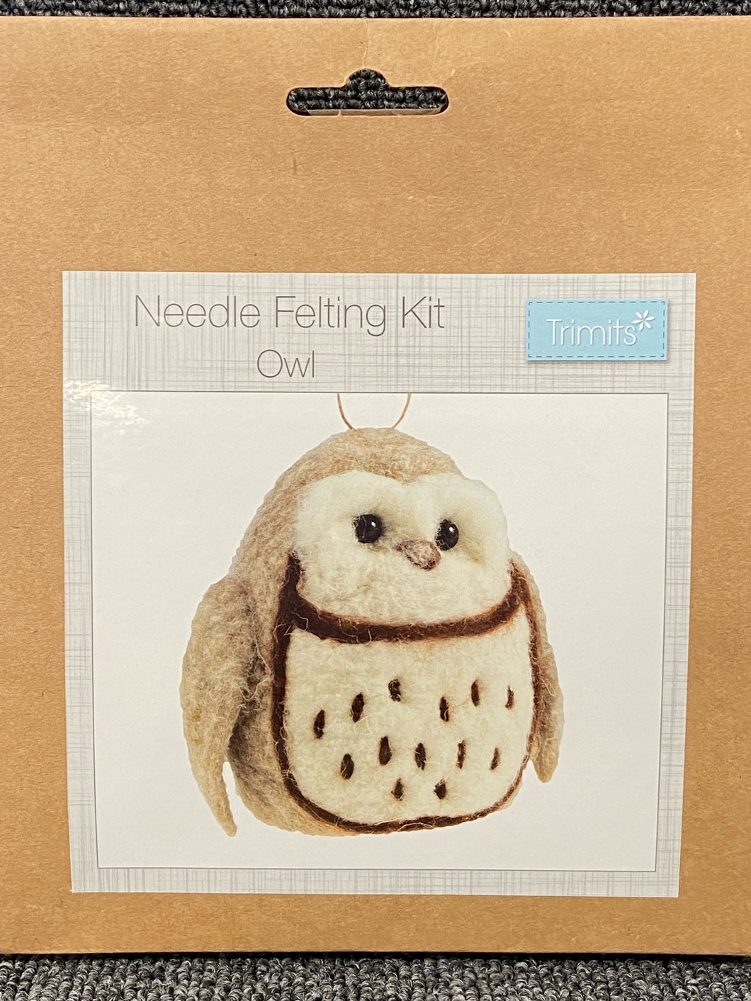 fabric shack sewing quilting sew fat quarter cotton patchwork quilt needle felting wool roving  owl kit