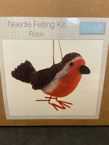 Trimits Needle Felting Kit Robin