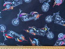 fabric shack sewing quilting sew fat quarter cotton quilt elizabeth elizabeth's studio in motion dirt motorbike hot wheels motorcross bike helmet