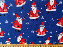 fabric shack sewing quilting sew fat quarter cotton quilt patchwork christmas holidays fun owl christmas tree rudolph reindeer snowflake trees caravan owl santa father 5