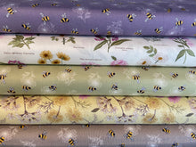 fabric shack sewing quilting sew fat quarter cotton quilt patchwork lewis & and irene botanic botanical garden bumble bee bees honey floral flower rose dog victorian walled