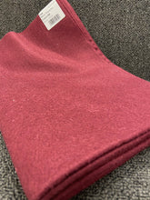 fabric shack sewing sew wool felt sheet soft toy animal fur garnet dark red 0196