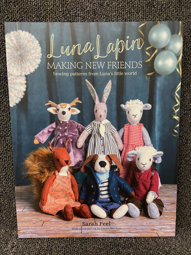 fabric shack sewing toys toy felt woodland animals luna lapin making new friends sarah peel5