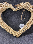 fabric shack trimits valentines crafts flower arrangement arranging willow heart wreath 30cm