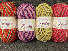 footsie 4 ply 4ply sock wool yarn king cole fig strawberry watermelon kiwi fruit 100g fabric shack malmesbury