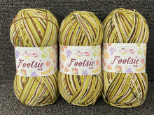 footsie 4 ply 4ply sock wool yarn king cole kiwi fruit 4901 100g fabric shack malmesbury