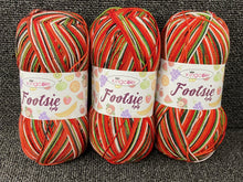 footsie 4 ply 4ply sock wool yarn king cole watermelon water melon 4905 100g fabric shack malmesbury