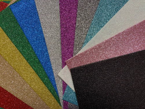 glitter felt sheets acrylic trimits fabric shack malmesbury sparkly