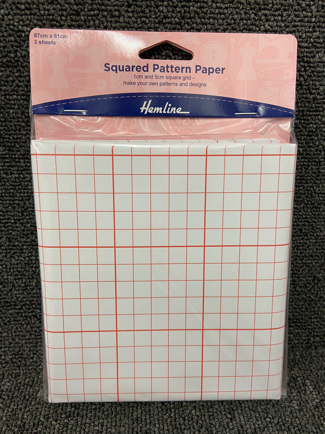 hemline tracing grid squared pattern paper fabric shack malmesbury