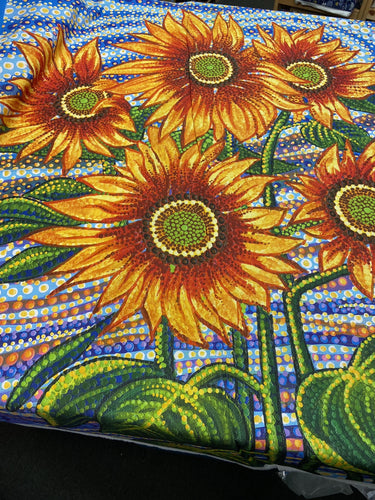 ira kennedy moda sunflower dreamscapes flowers panel cotton fabric shack malmesbury 2
