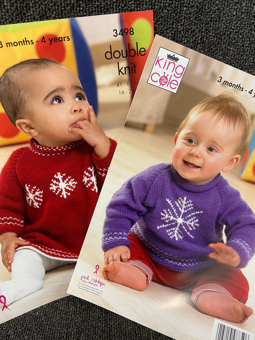 king cole baby babies christmas jumper double knit dk fabric shack malmesbury 3498