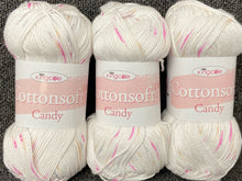 king cole cottonsoft candy cotton yarn wool raspberry white pink beige 2850 fabric shack malmesbury
