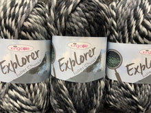 king cole explorer super chunky wool blend self stripe yarn 100g shackleton 4295 fabric shack malmesbury