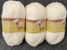 king cole merino blend 4 ply 4ply white 1 wool yarn super wash superwash anti tickle knitting knit crochet fabric shack malmesbury