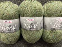 king cole recycled wool blend aran yarn 100g grizedale forest green 1918 fabric shack malmesbury
