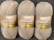 king cole wildwood wild wood 100% recycled chunky wool yarn knitting knit crochet 100g ball fabric shack malmesbury stone brown 5021