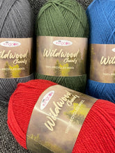 king cole wildwood wild wood 100% recycled chunky wool yarn knitting knit crochet 100g ball fabric shack malmesbury various colours