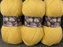 life dk double knit dk wool yarn caramel 2446