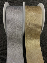 metallic gold silver ribbon trim 40mm fabric shack malmesbury