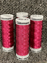 metallic thread magenta pink 7055 fabric shack malmesbury cotton