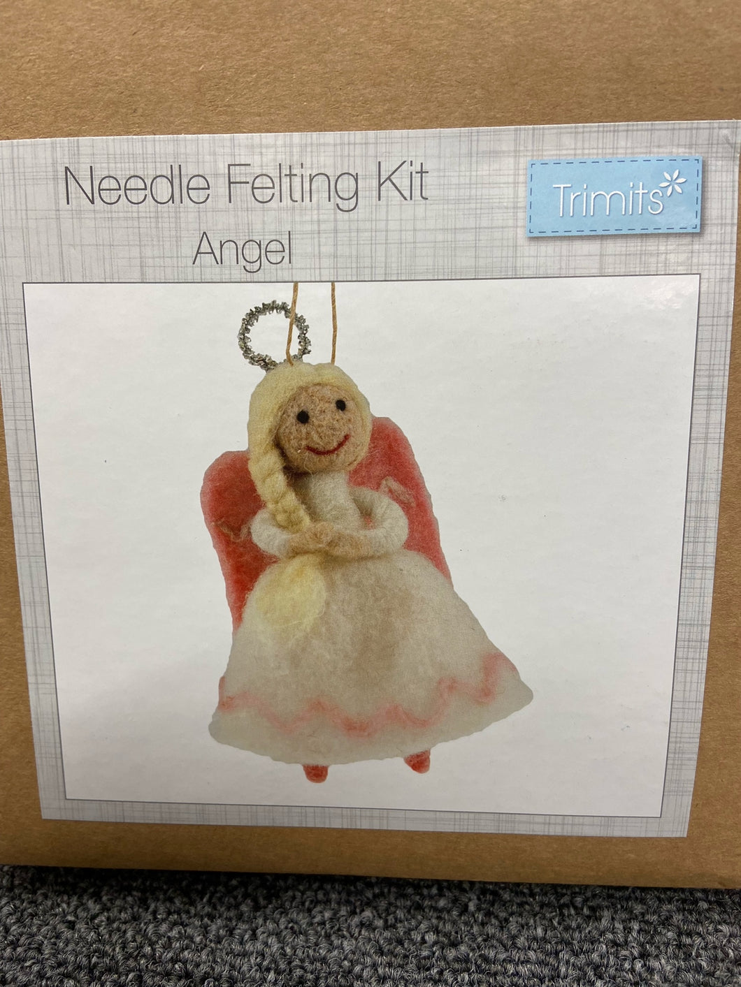 needle felting felt kit angel fairy christmas fabric shack malmesbury