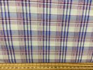 out of this world ombre pink purple plaid cotton fabric shack malmesbury