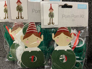 pom pom kids childrens kit elf on the shelf christmas crafts fabric shack malmesbury