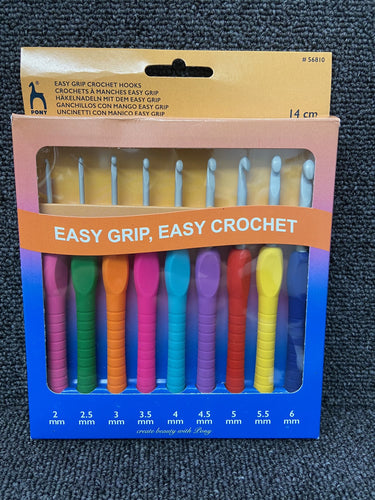 Pony Easy Grip Crochet Hook - 8mm , 15cm