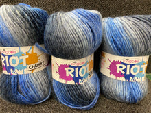 riot chunky king cole denim 650 fabric shack malmesbury wool yarn