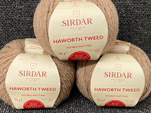 sirdar haworth tweed double knit dk merino blend nepp cottage harewood chestnut 0910 wool yarn fabric shack malmesbury
